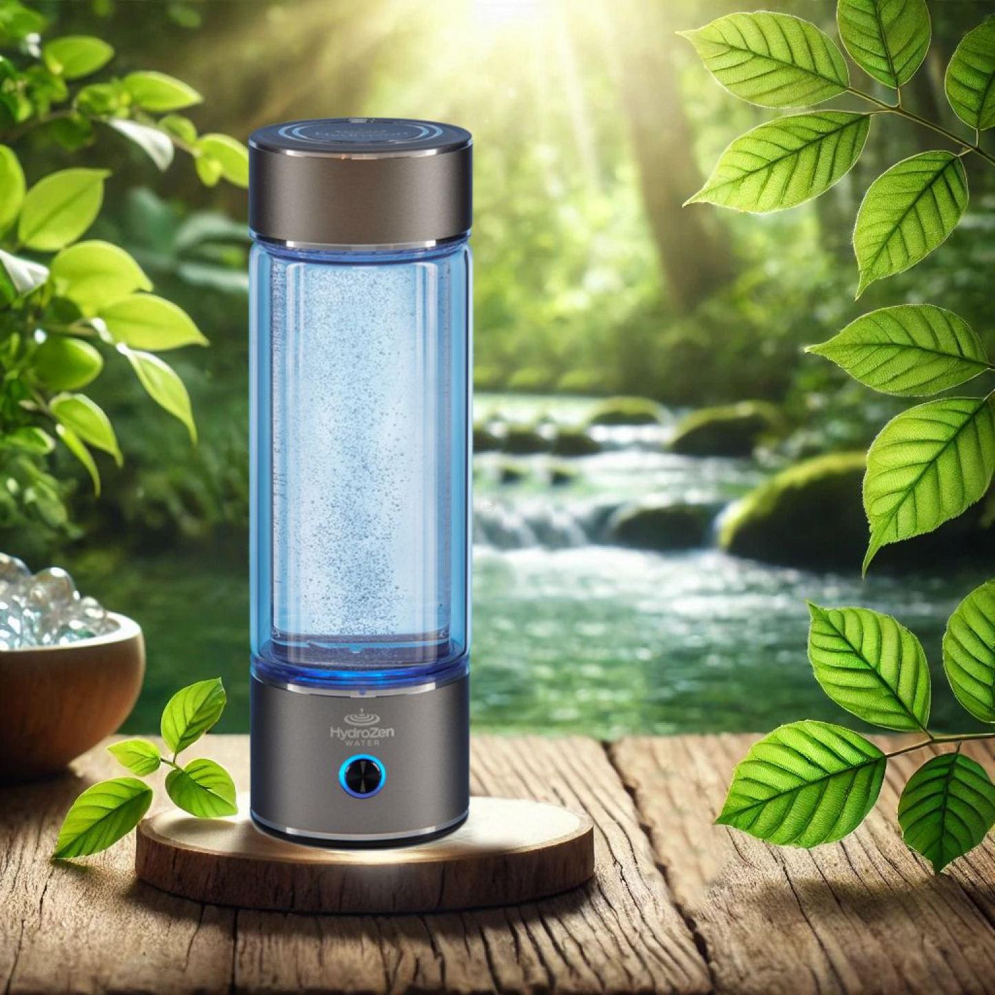 Standard Hydrogen Water Bottle | 330ml | Dual Titanium Filter