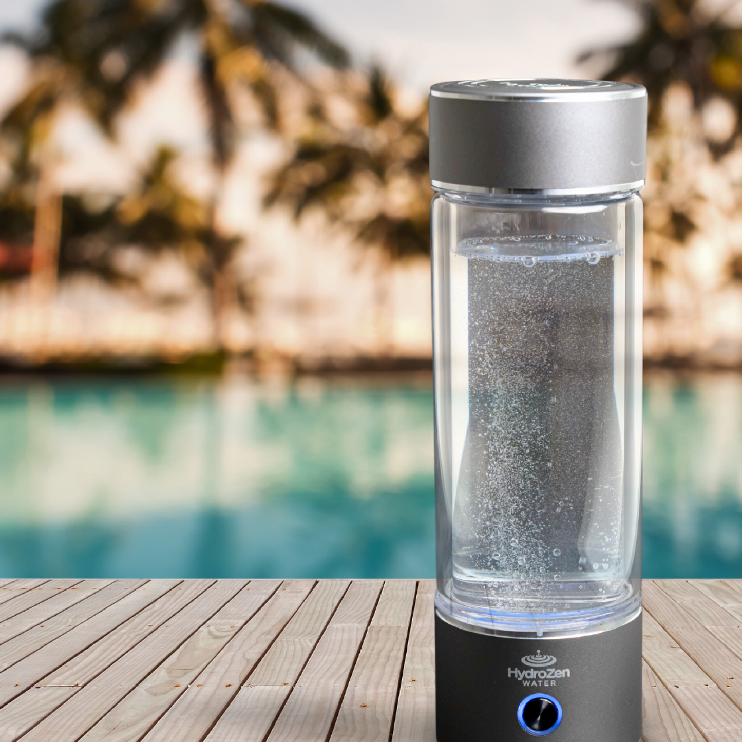 Standard Hydrogen Water Bottle | 330ml | Dual Titanium Filter